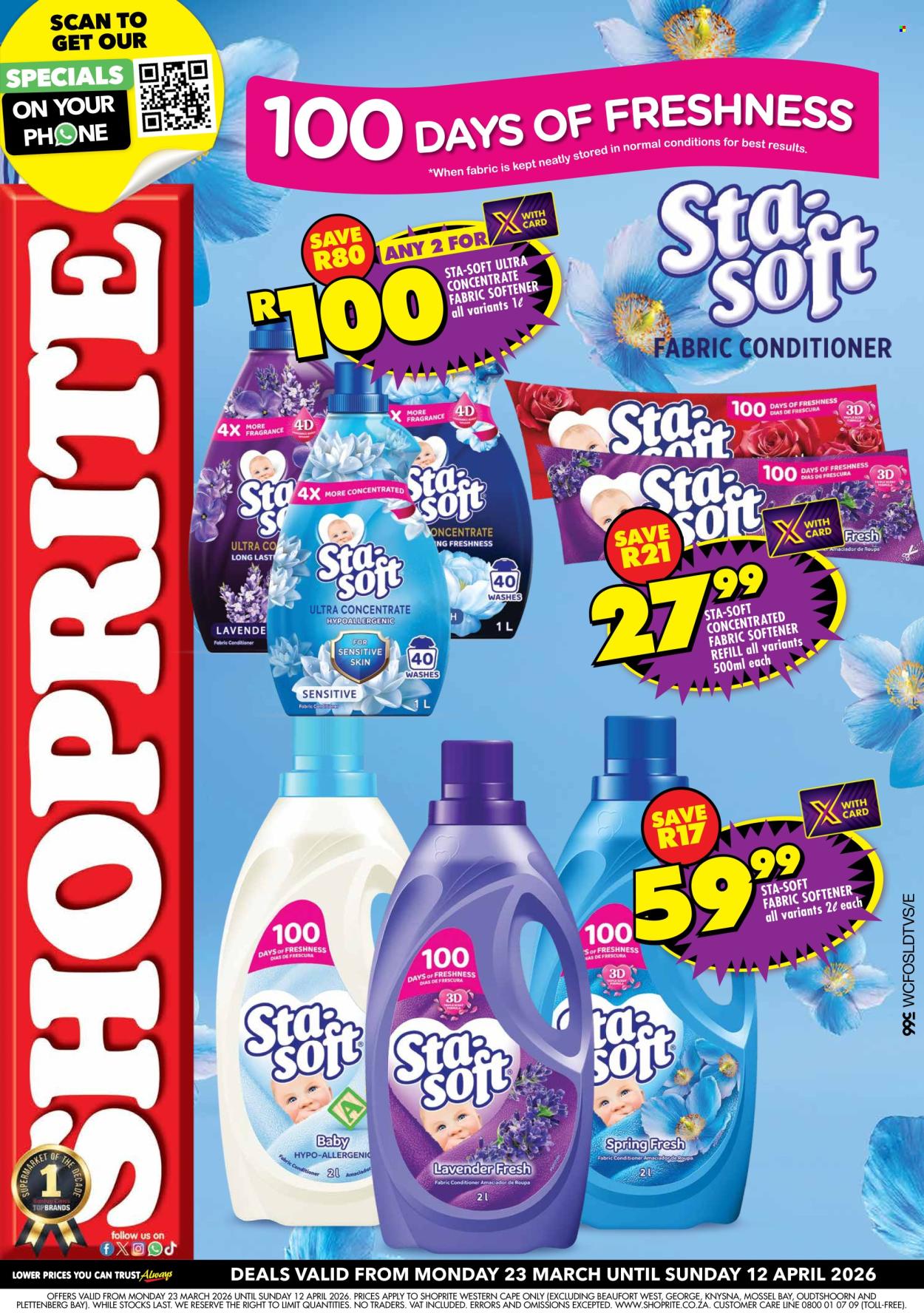 Shoprite specials - 23/03/2026 - 12/04/2026. Page 1