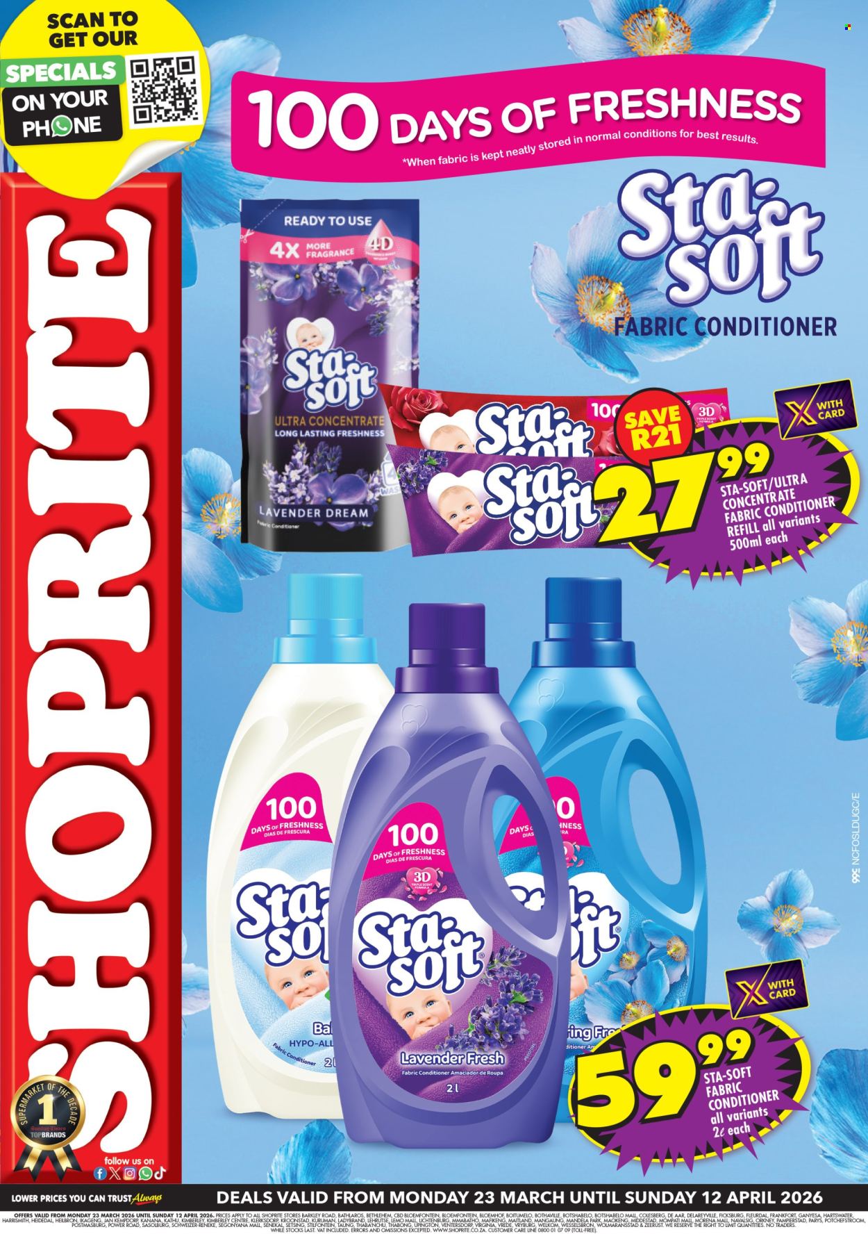 Shoprite specials - 23/03/2026 - 12/04/2026. Page 1
