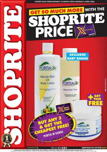 Shoprite catalogue  - 23/03/2026 - 06/04/2026.