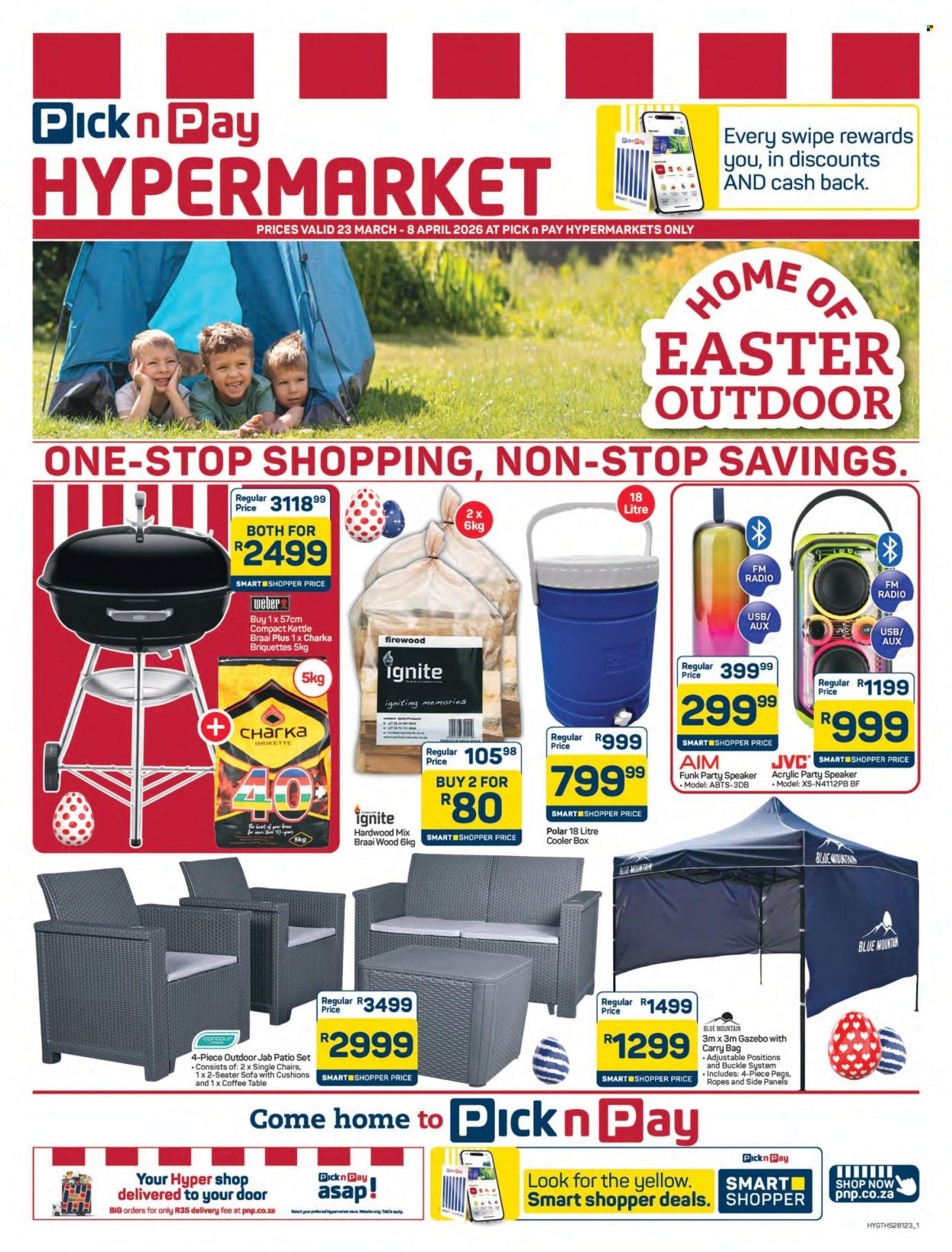 Pick n Pay Hypermarket specials - 23/03/2026 - 08/04/2026. Page 1