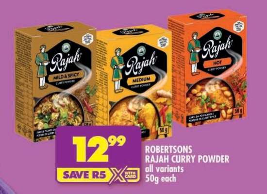 ROBERTSONS RAJAH CURRY POWDER