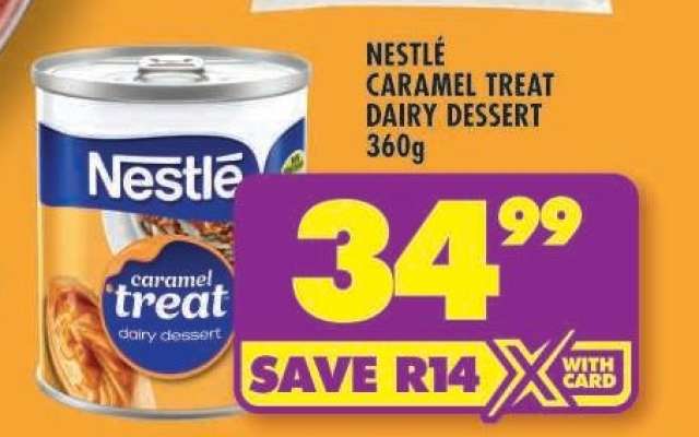Nestlé Caramel Treat Dairy Dessert 360g