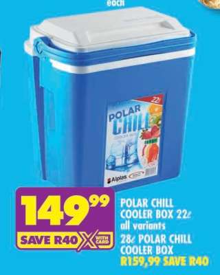 POLAR CHILL COOLER BOX 22ℓ