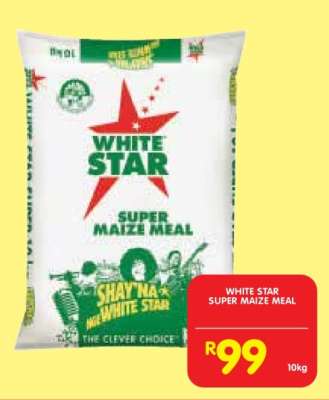 WHITE STAR SUPER MAIZE MEAL