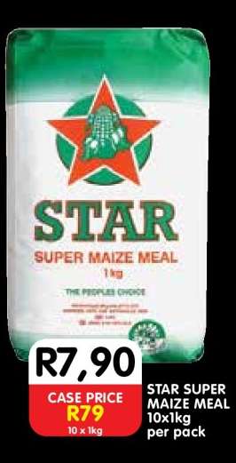 STAR SUPER MAIZE MEAL 1kg
