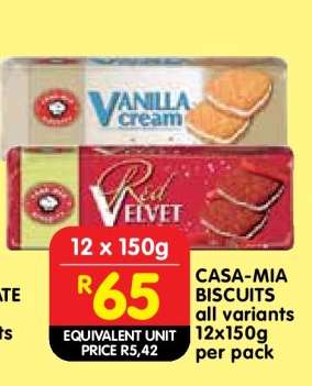CASA MIA Biscuits