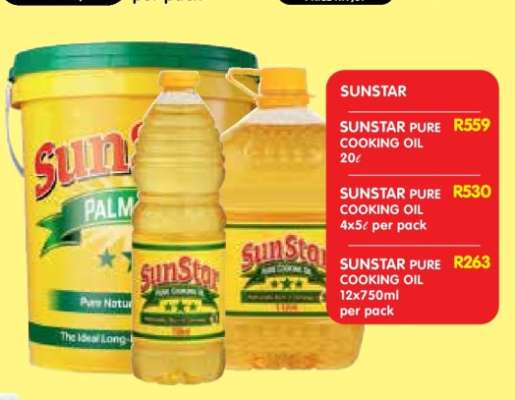 SUNSTAR PURE COOKING OIL