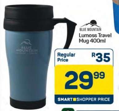 Blue Mountain Lumoss Travel Mug 400ml