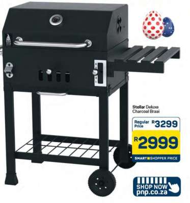 Stellar Deluxe Charcoal Braai