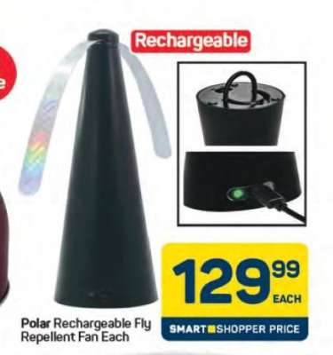 Polar Rechargeable Fly Repellent Fan