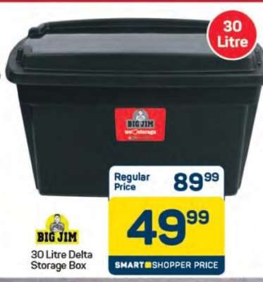 Big Jim 30 Litre Delta Storage Box