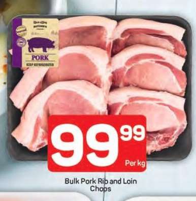 Bulk Pork Rib and Loin Chops