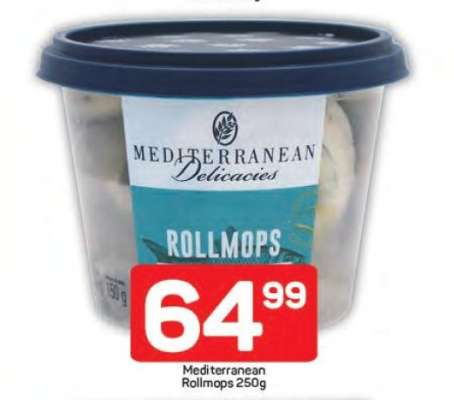 Mediterranean Rollmops 250g