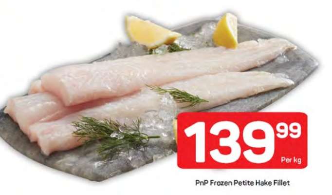 PnP Frozen Petite Hake Fillet