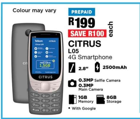 CITRUS L05 4G Smartphone