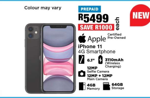 Apple iPhone 11 4G Smartphone