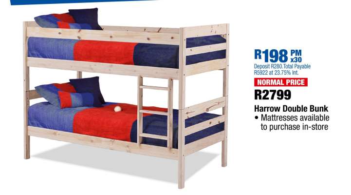 Harrow Double Bunk