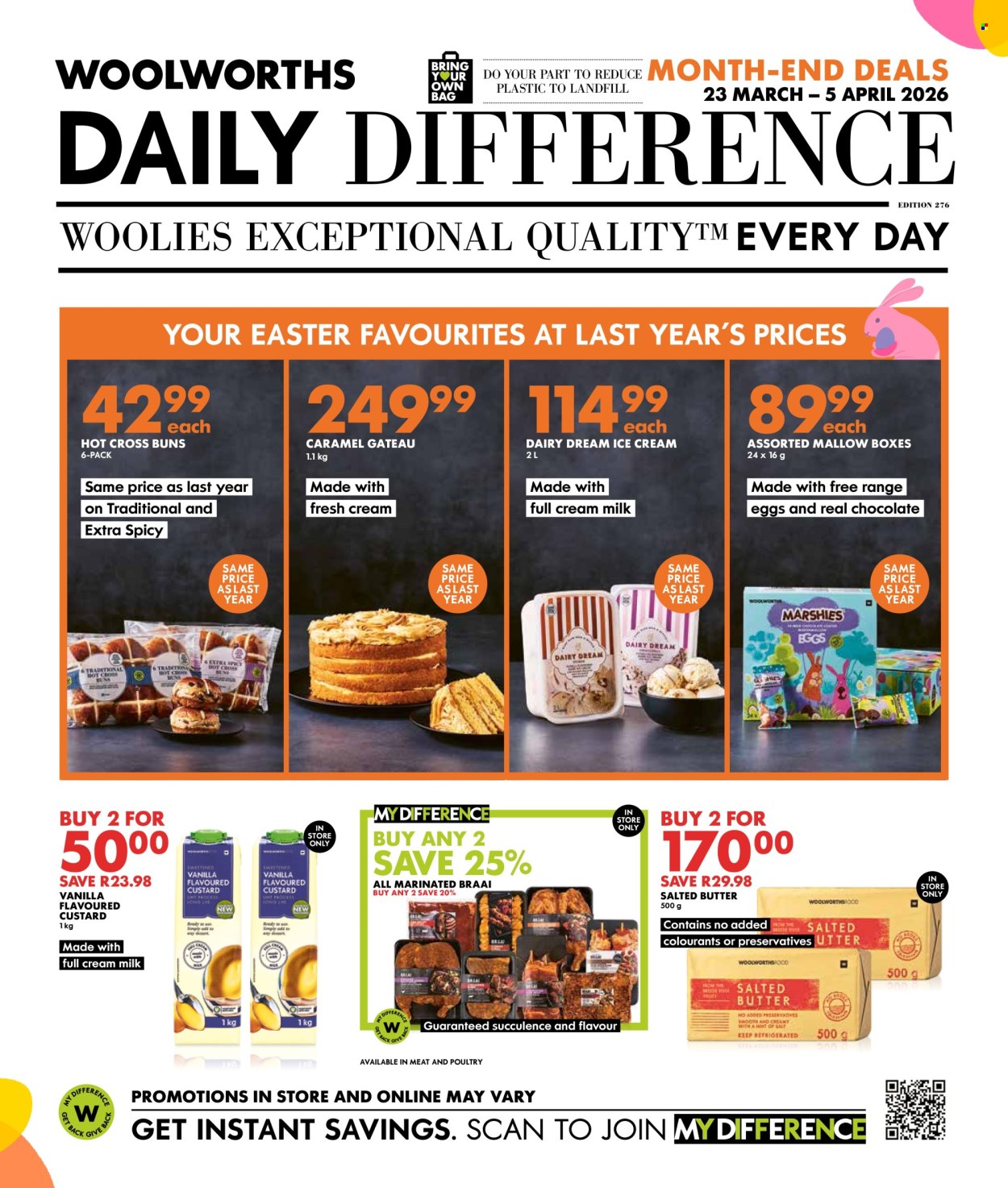 Woolworths specials - 23/03/2026 - 05/04/2026. Page 1