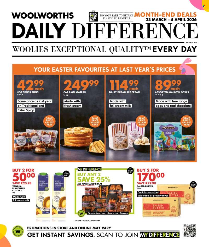 Woolworths catalogue  - 23/03/2026 - 05/04/2026.