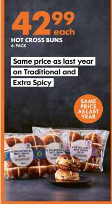 Hot Cross Buns 6-Pack