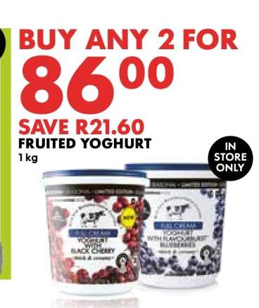 Fruited Yoghurt