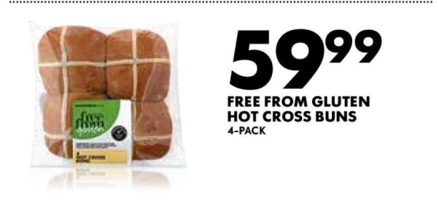 Free From Gluten Hot Cross Buns