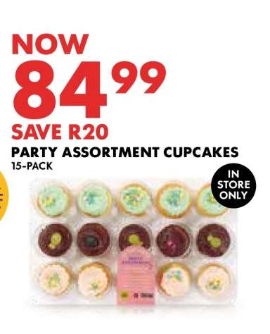 Party Assortment Cupcakes