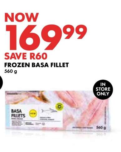 Frozen Basa Fillet