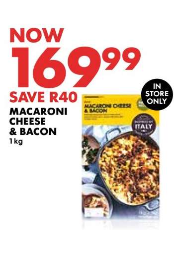 Macaroni Cheese & Bacon