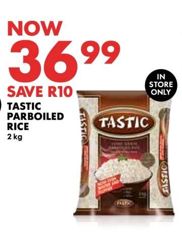 TASTIC Parboiled Rice
