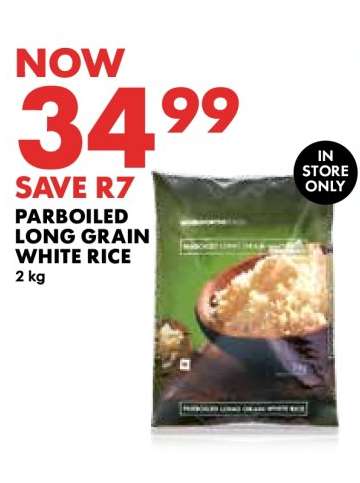 Parboiled Long Grain White Rice