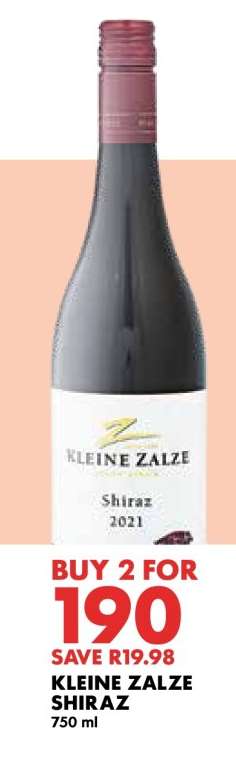 Kleine Zalze Shiraz