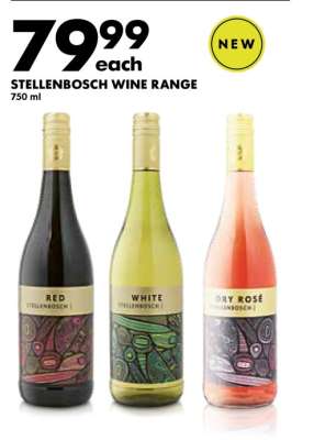 STELLENBOSCH WINE RANGE