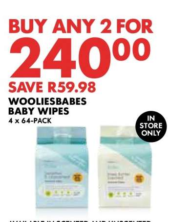 WOOLIESBABES BABY WIPES