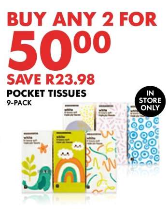Pocket Tissues 9-Pack