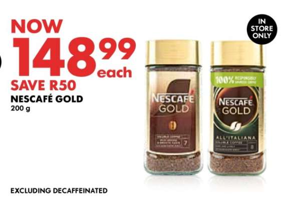 NESCAFÉ GOLD