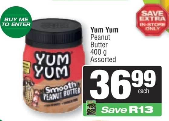Yum Yum Peanut Butter