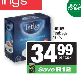 Tetley Teabags 102s