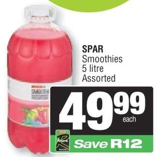 SPAR Smoothies