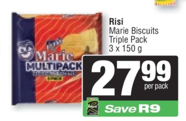Risi Marie Biscuits Triple Pack