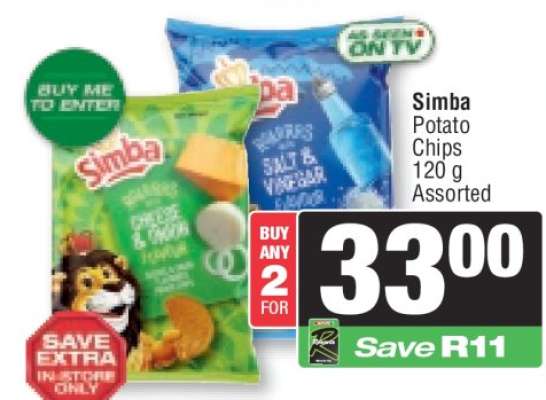 SIMBA POTATO CHIPS
