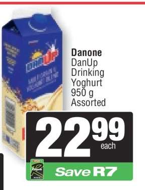 Danone DanUp Drinking Yoghurt