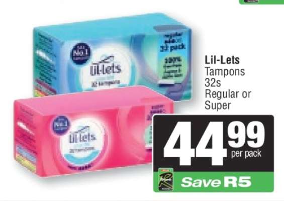 LIL-LETS Tampons