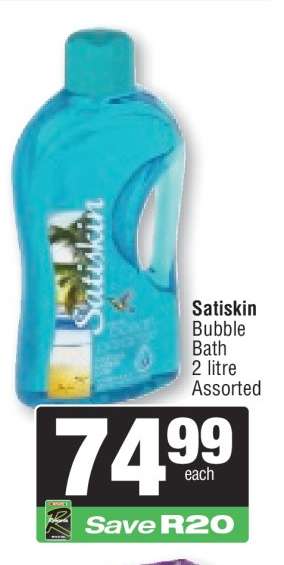 Satiskin Bubble Bath