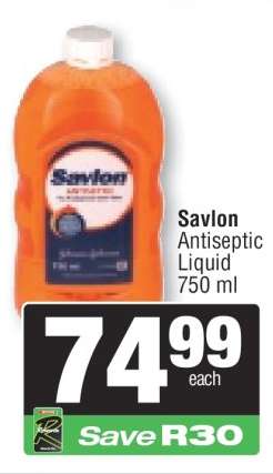 Savlon Antiseptic Liquid 750 ml