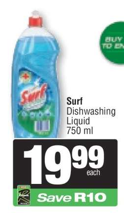 Surf Dishwashing Liquid 750 ml
