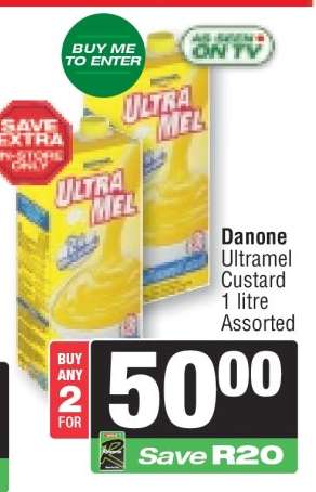 DANONE Ultramel Custard