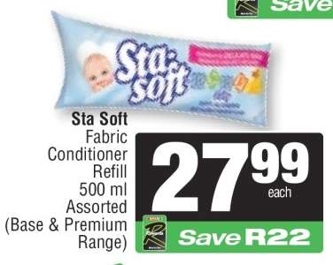 STA-SOFT FABRIC CONDITIONER REFILL
