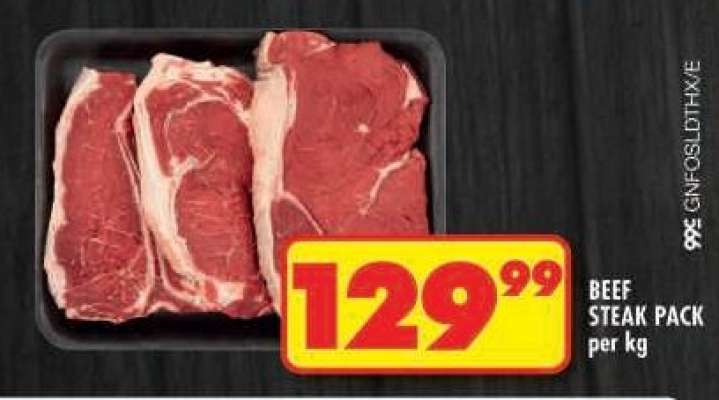 Beef Steak Pack