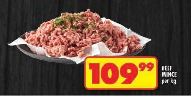 BEEF MINCE per kg